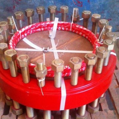 Red drilling flange assembly